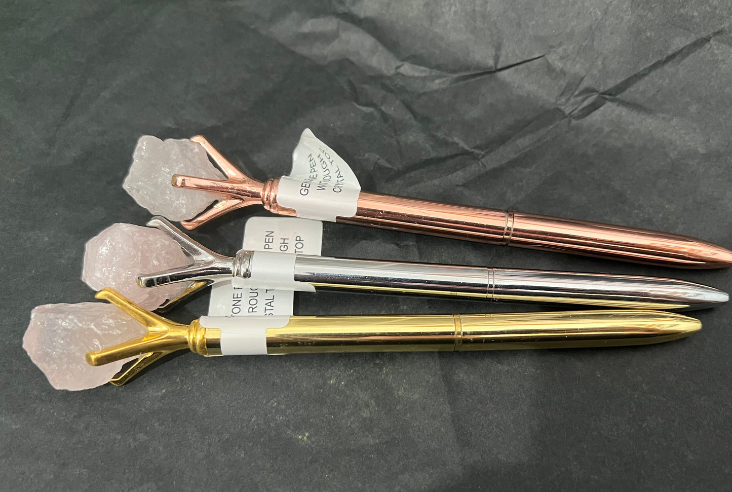 Gemstone pen - Rose Quartz