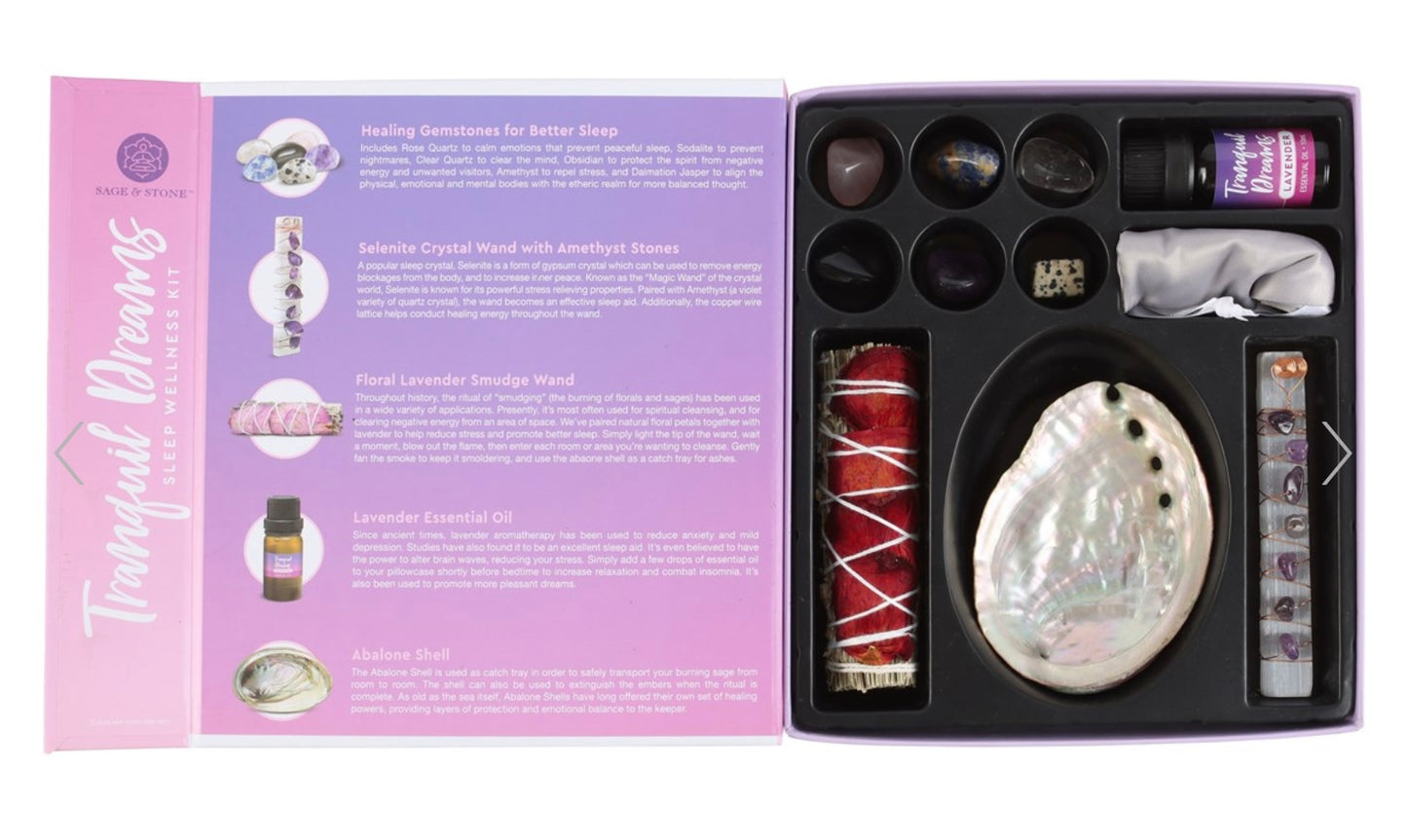 Tranquil dreams - sleep wellness kit