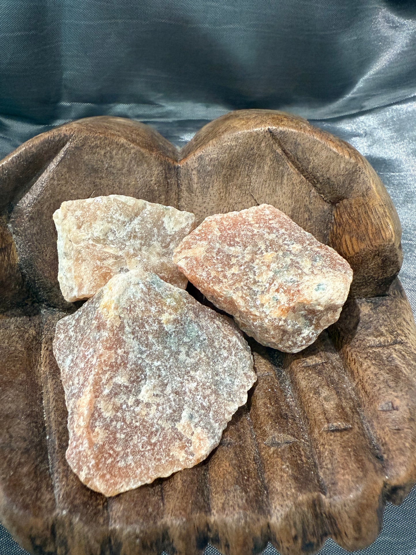 Orchid Calcite raw stone