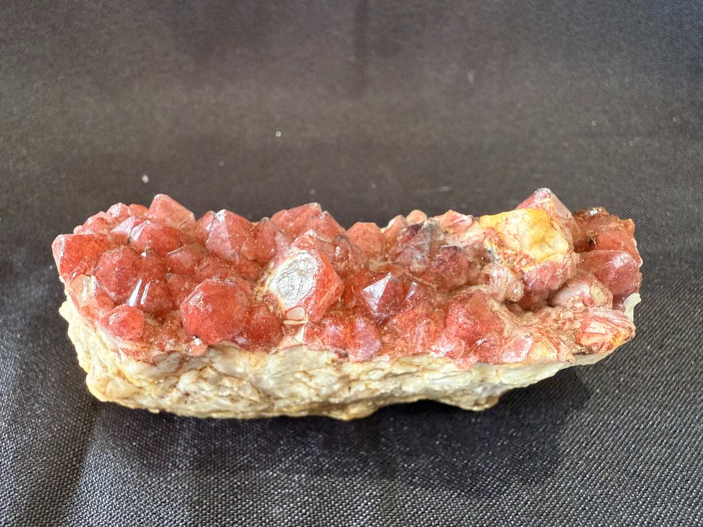 Red Quartz cluster (2)