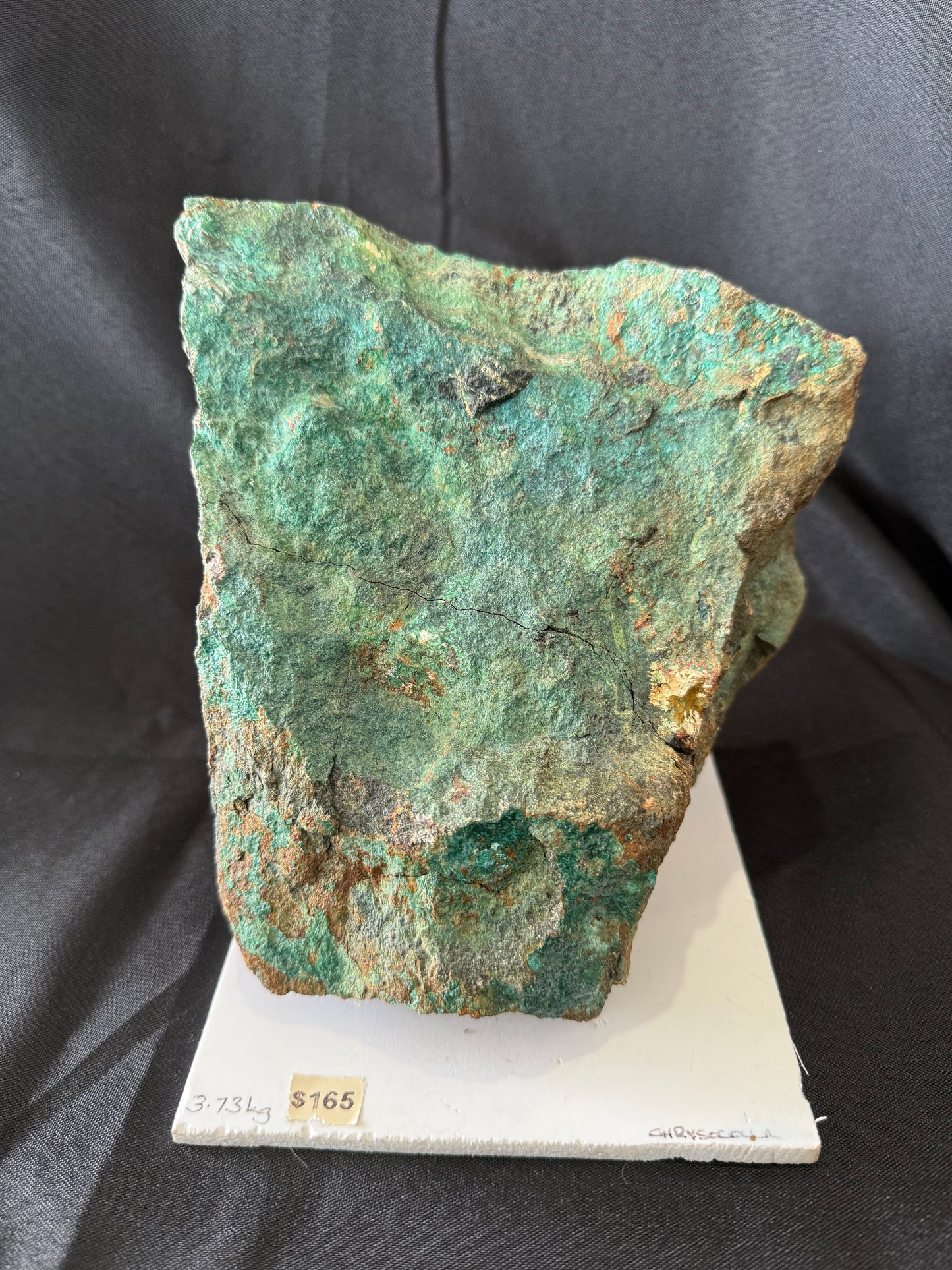 Chrysocolla raw specimen