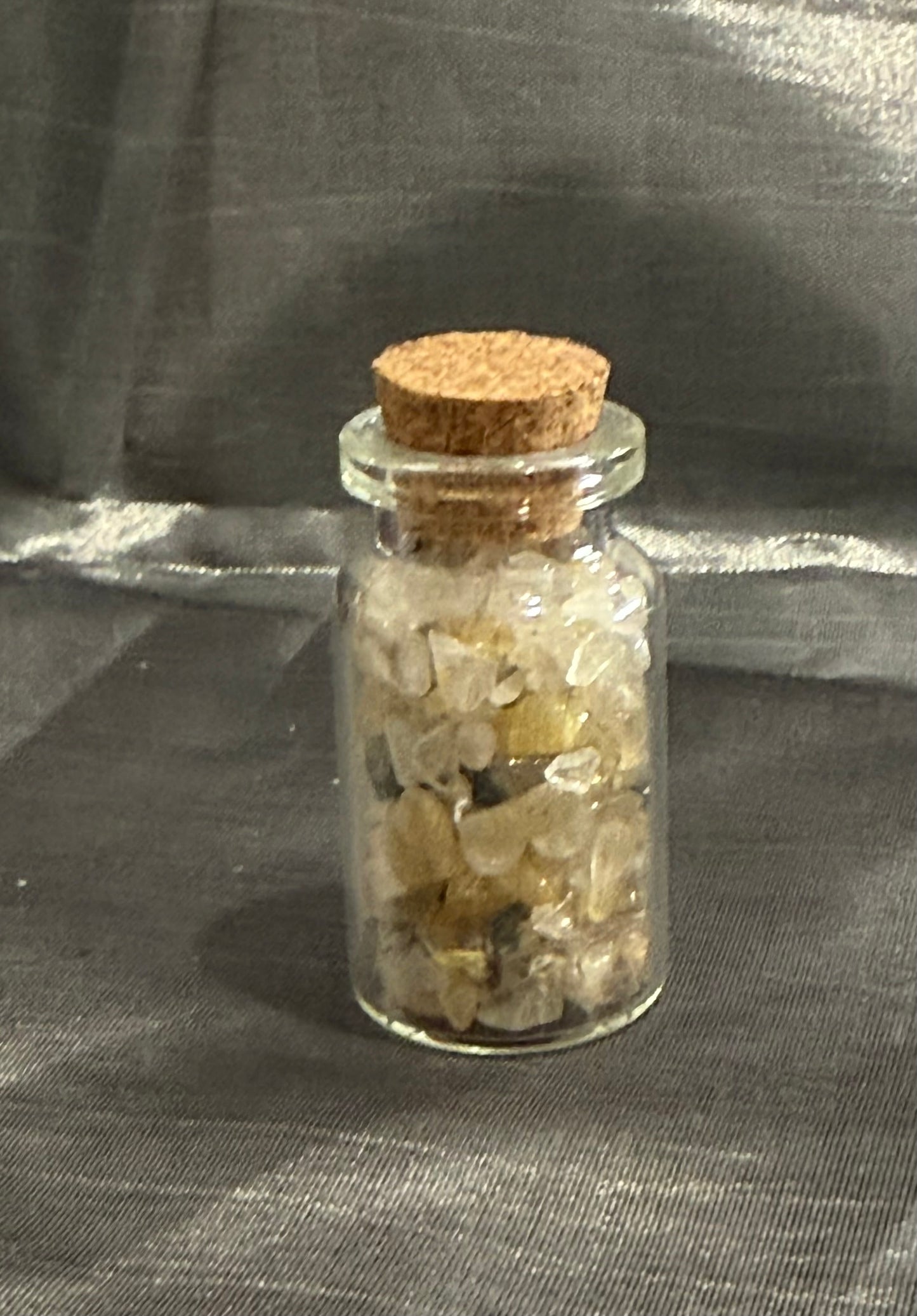 Crystal chip bottles