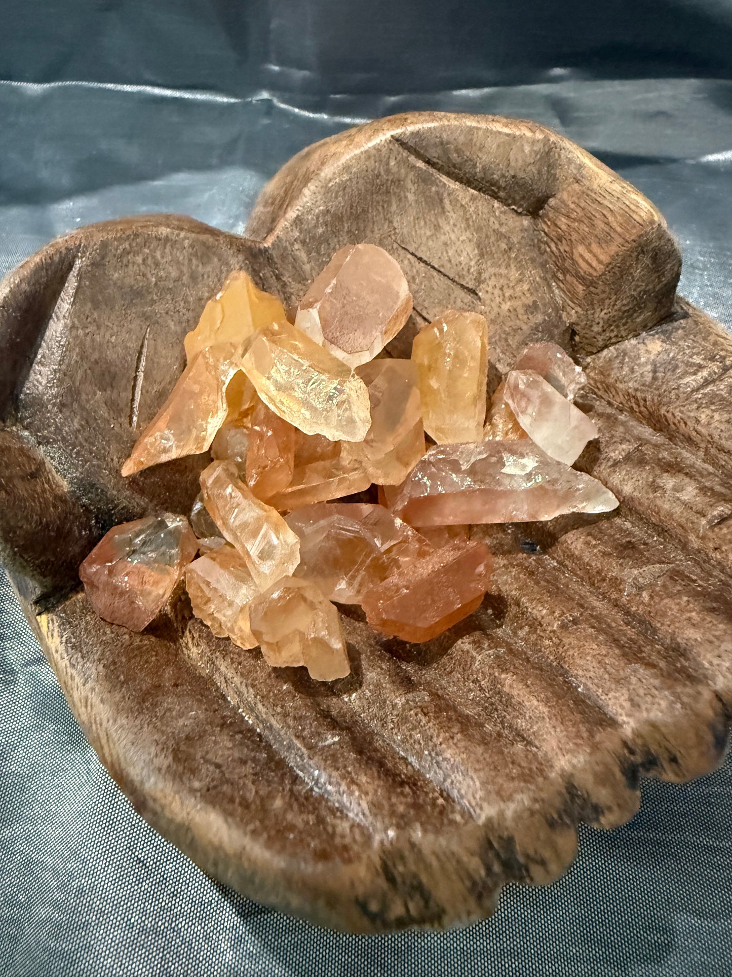 Tangerine Quartz points