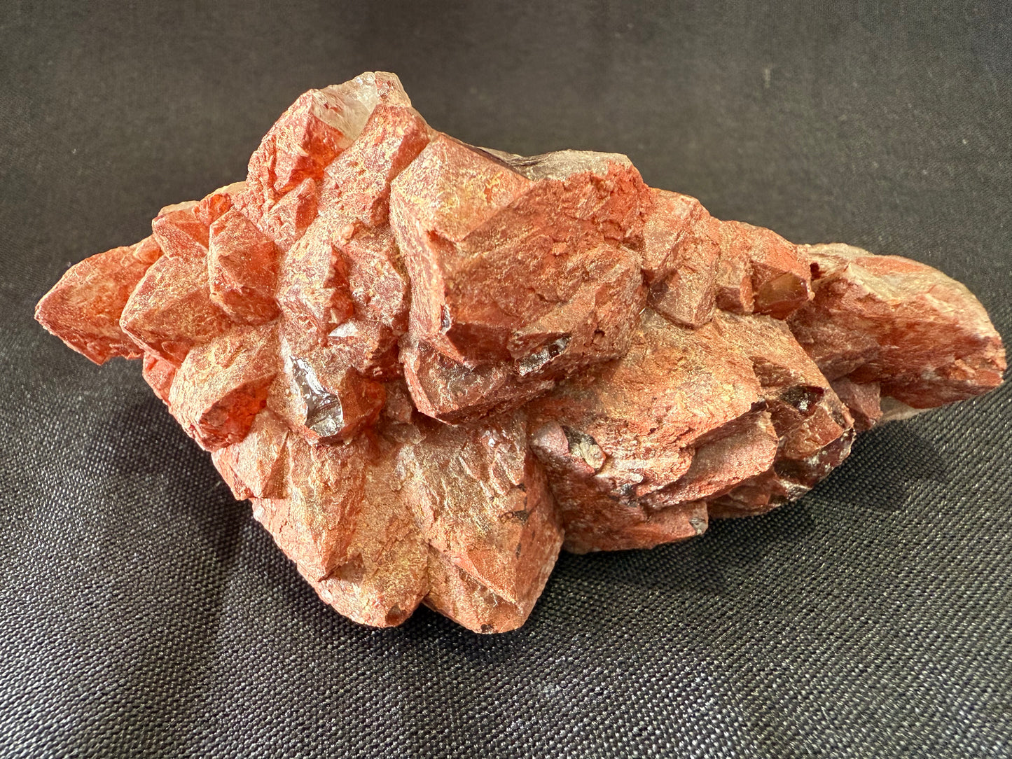 Red Quartz cluster