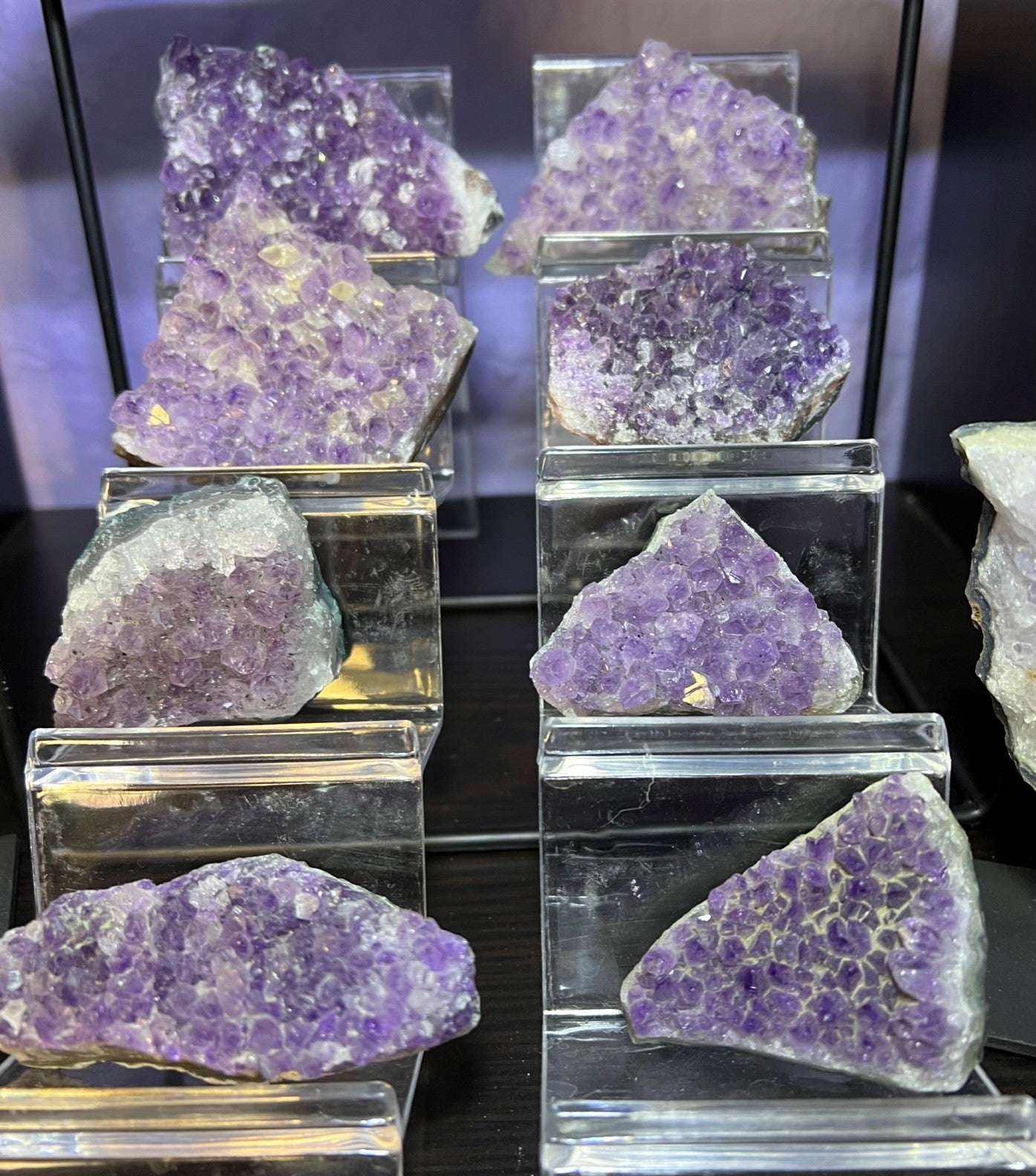 Small Amethyst Clusters