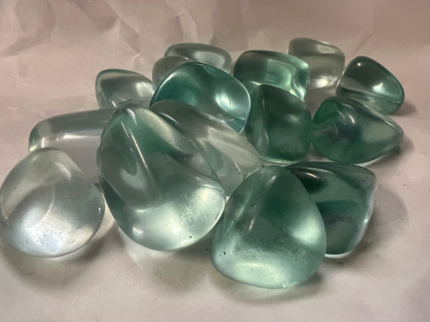 Blue Obsidian tumbles
