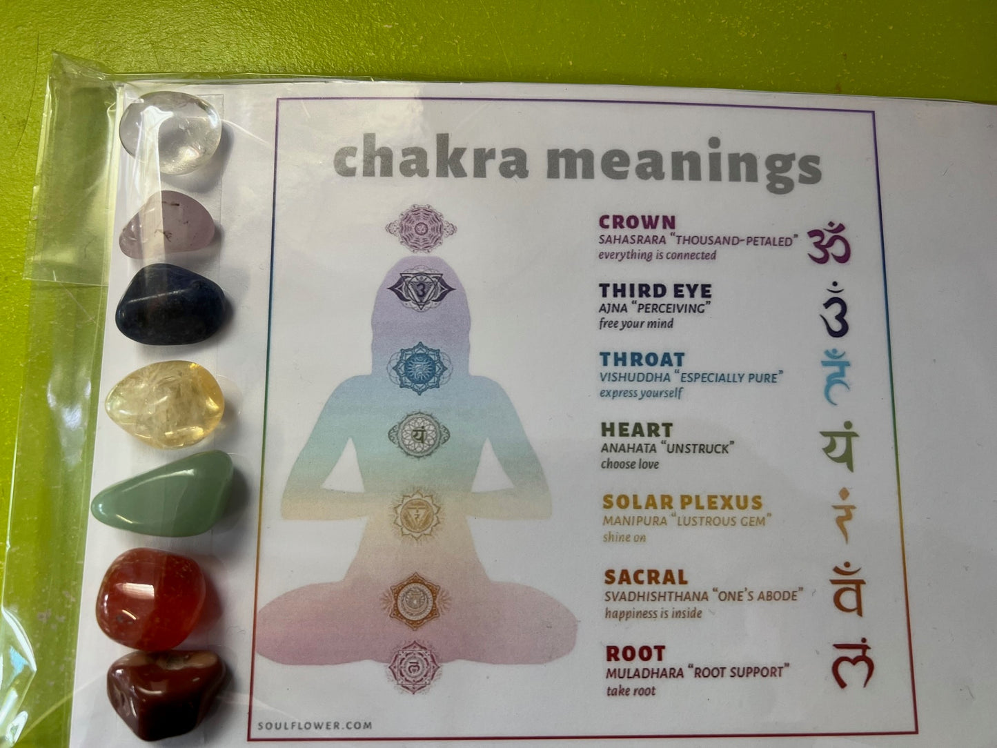 Chakra Crystal Kit