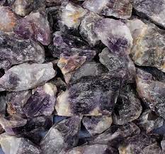 Chevron Amethyst rough