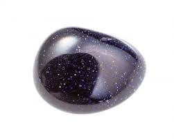 Blue Goldstone tumbles