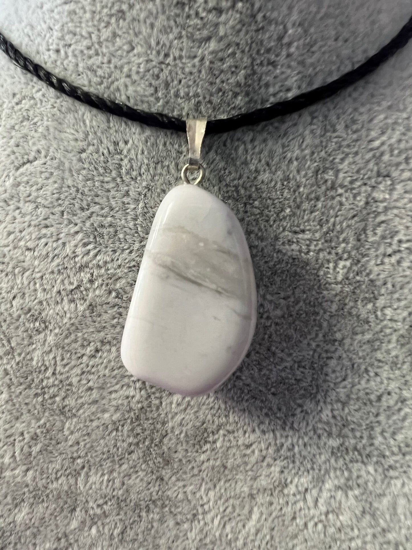 Natural shaped crystal necklace