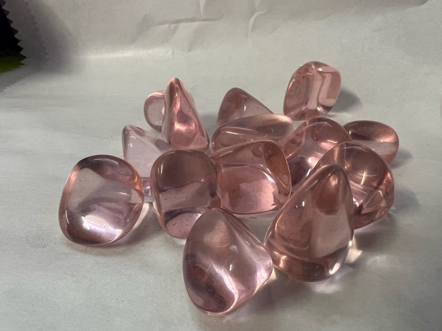 Pink Obsidian tumbles