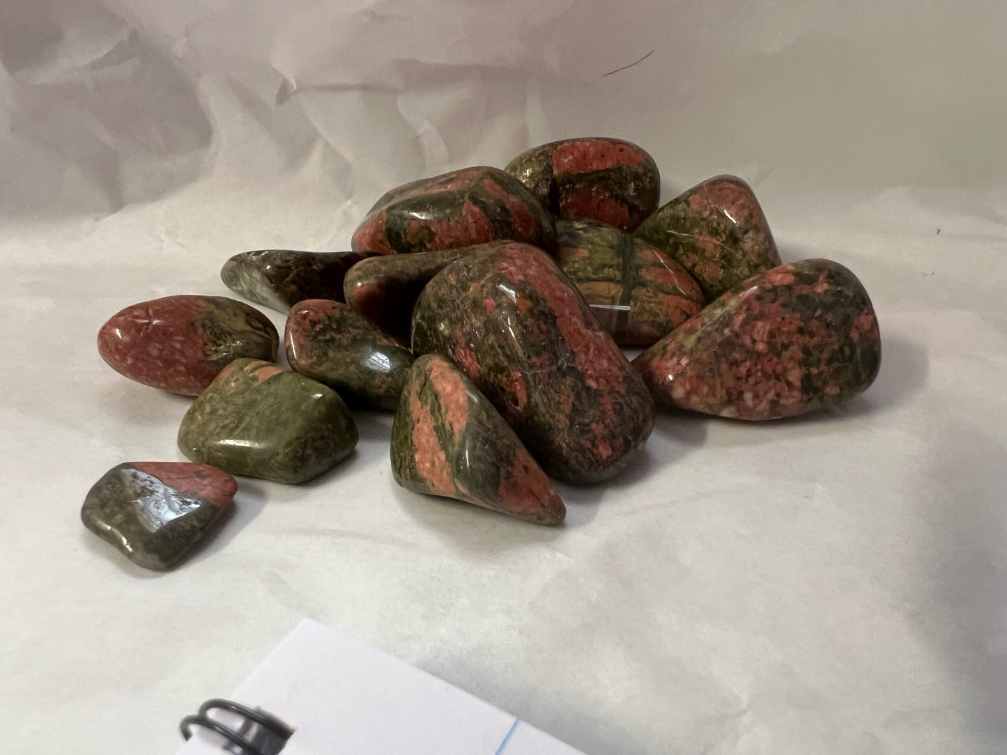Unakite tumbles