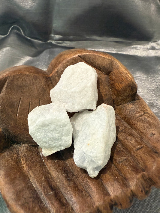 Blue Calcite raw stone