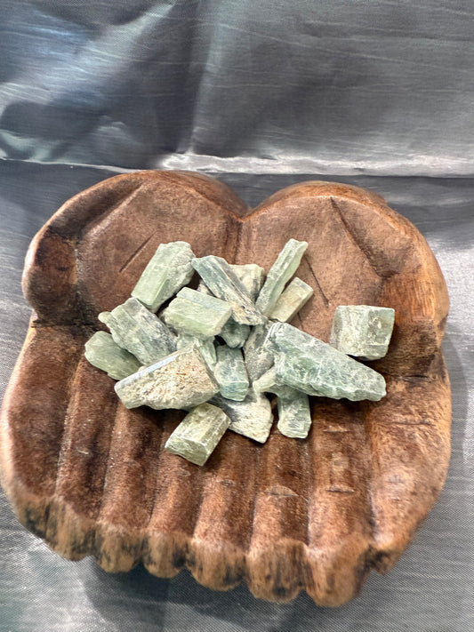 Green Kyanite raw stone