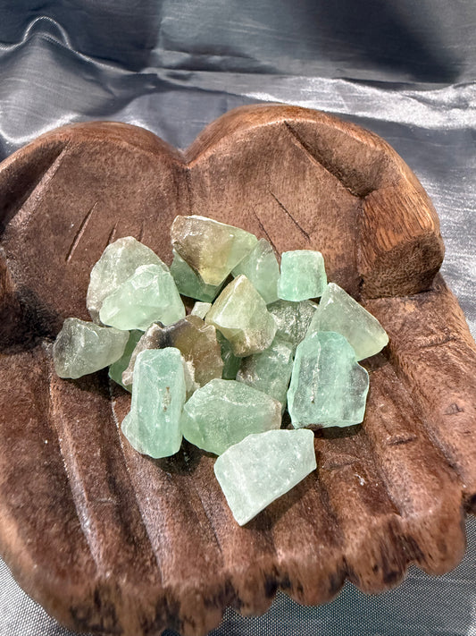 Emerald Calcite raw stone