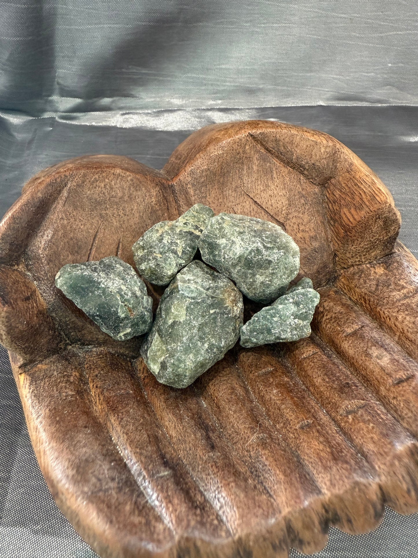 Green Apatite raw stone