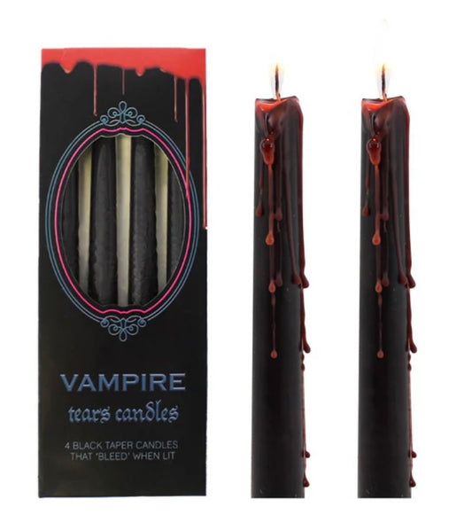 Vampire blood candles