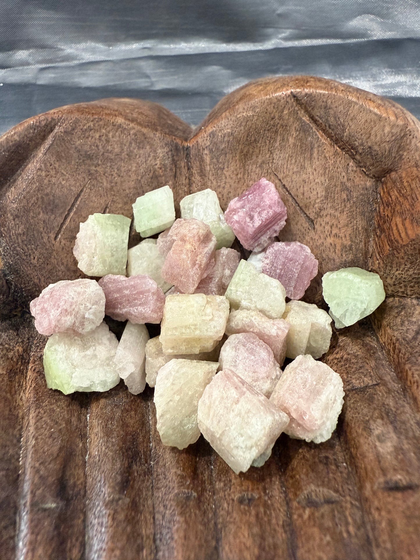 Watermelon Tourmaline raw