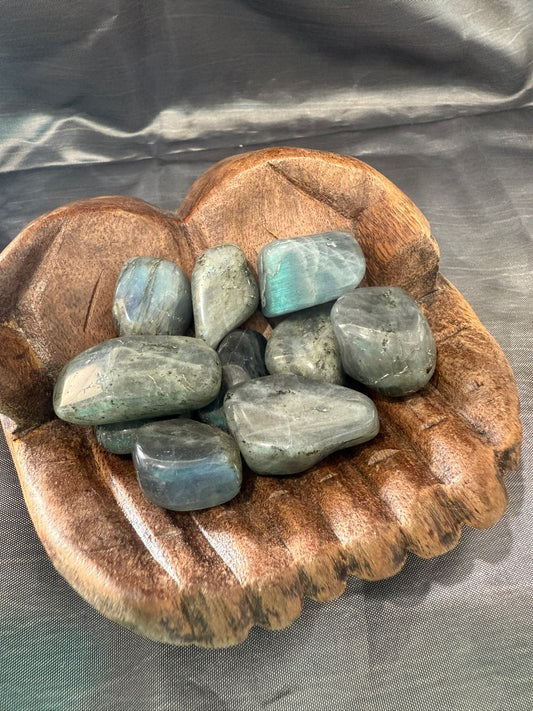 Labradorite (A grade ) tumbled stone
