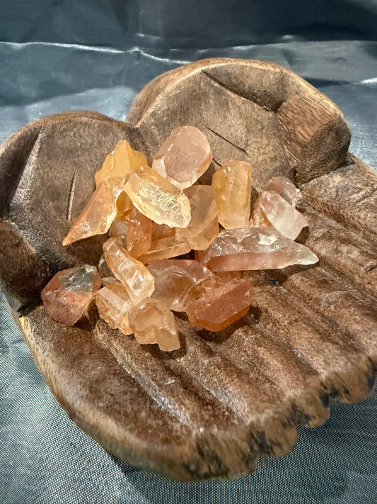 Tangerine Quartz points