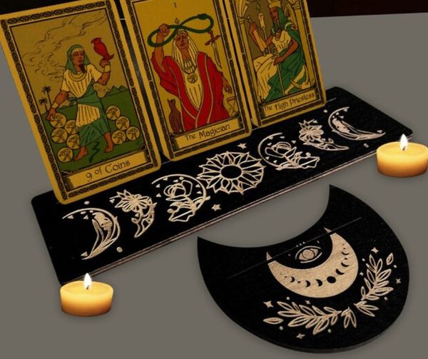 Tarot/Oracle Card Wooden Display Set