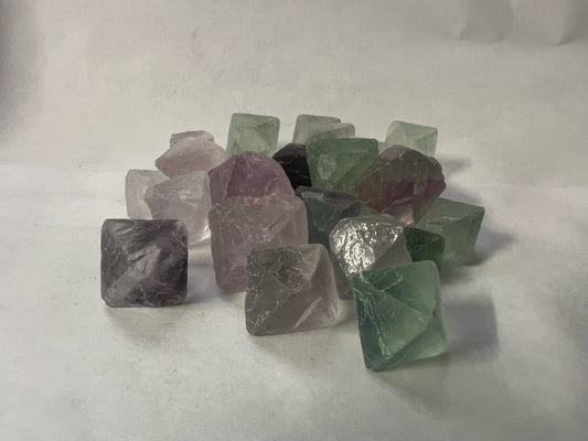 Fluorite (octahedron)