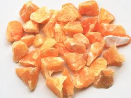 Orange Calcite rough