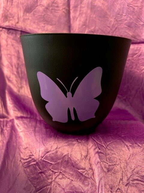 Garden Pot - butterfly